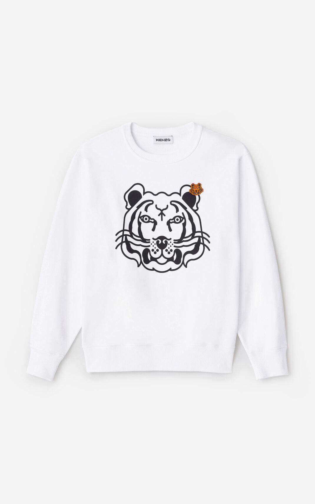 Kenzo K 虎 スウェット レディース 白 - HBODTR467